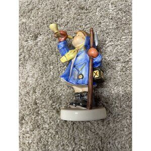 Hummel Goebel Germany Night Watchman Figurine 15 2/0 1984 Hand-Painted Porcelain